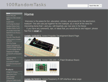 Tablet Screenshot of 100randomtasks.com